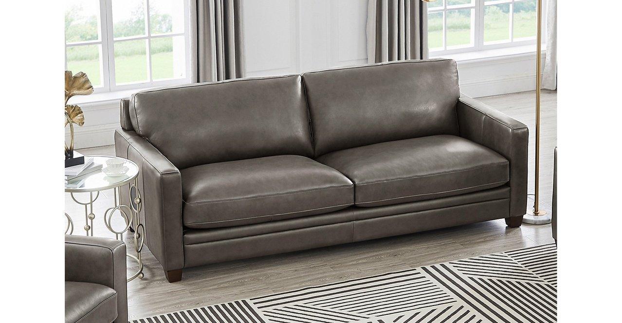 Naples Leather Sofa Collection - Hydeline USA
